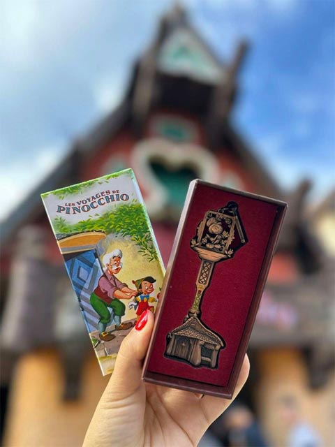 clé les voyages de pinocchio