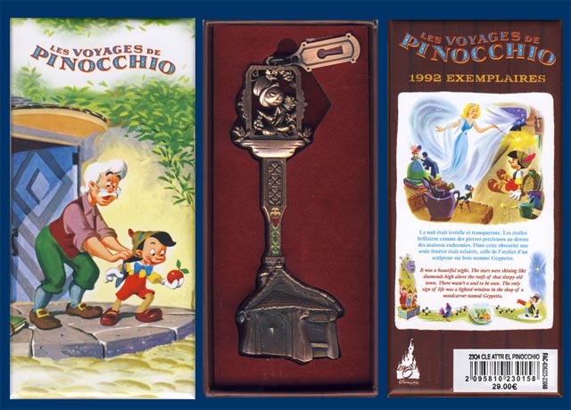 clé les voyages de pinocchio