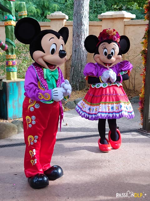 mickey et minnie mexicain