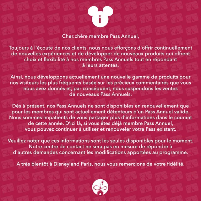 pass annuel