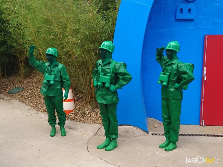 soldats verts