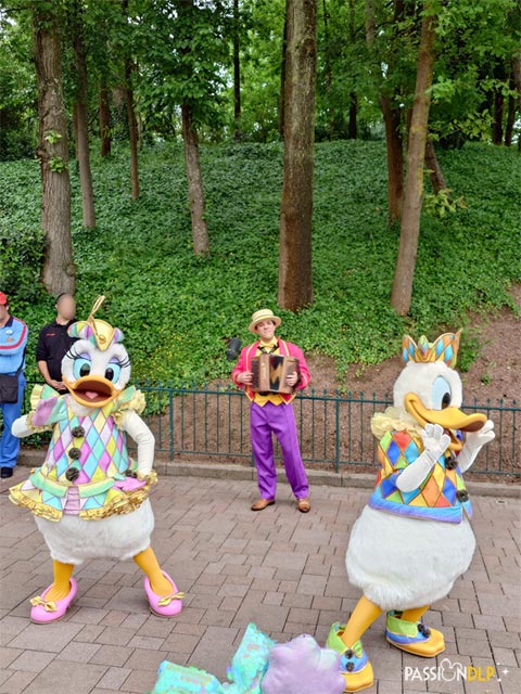 L’accordéoniste de Donald et Daisy