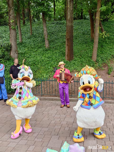 L’accordéoniste de Donald et Daisy