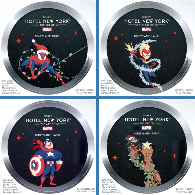 sticker Hôtel New York noël