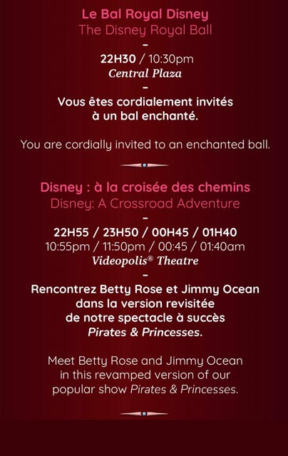programme soirée 11/09/26