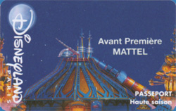 space mountain mattel