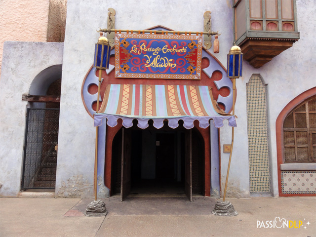 le passage enchanté d'aladdin