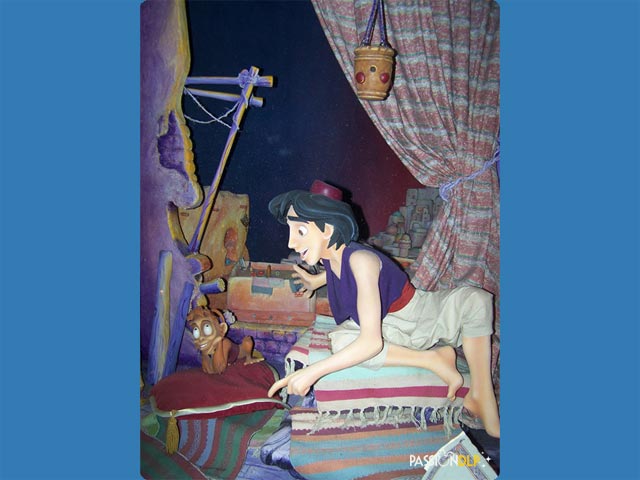 le passage enchanté d'aladdin