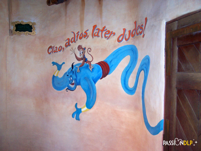 le passage enchanté d'aladdin