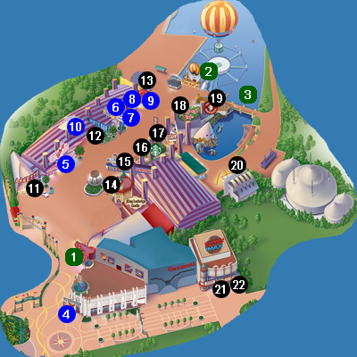 plan disney village