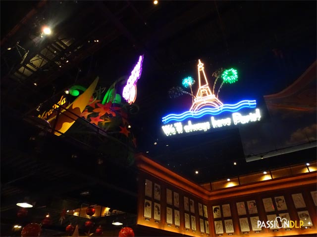 restaurant en coulisse