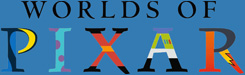 logo worlds of pixar