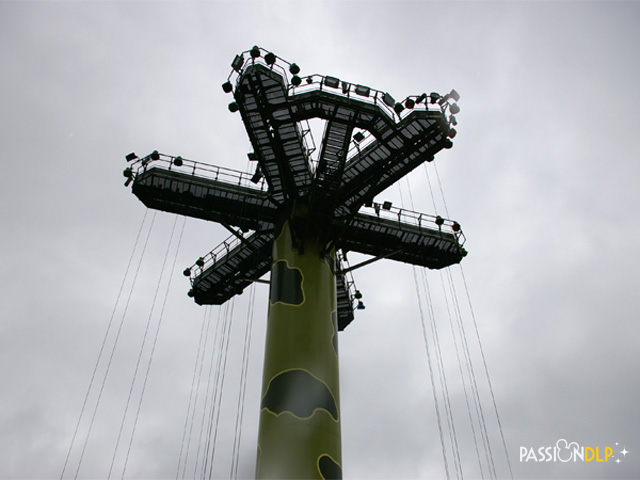 toy soldier's parachute drop