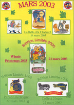 affiche pins mars 2003