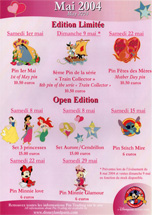 affiche pins mai 2004