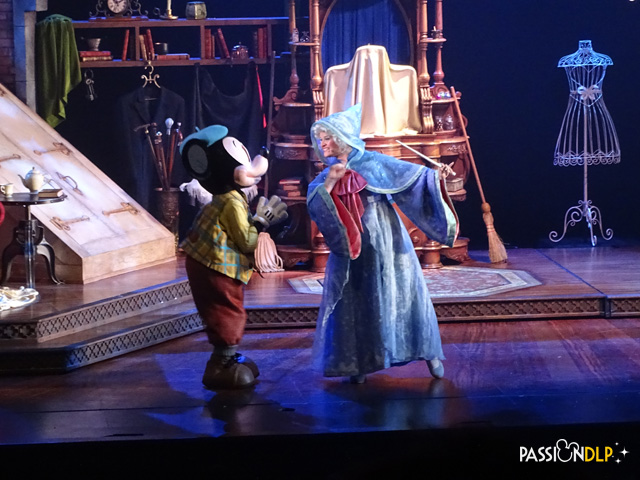 mickey et le magicien