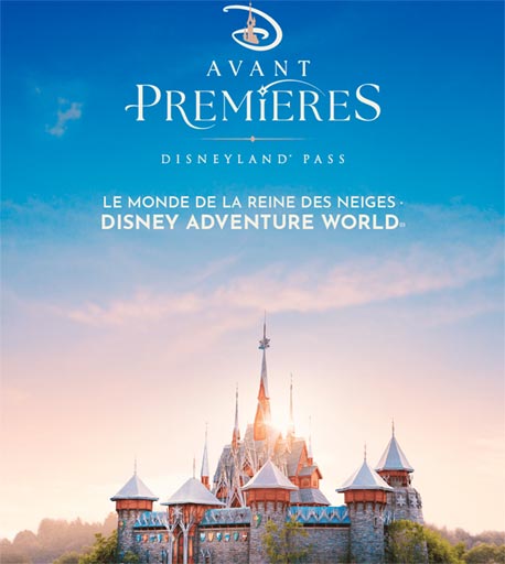 avant-premières disney adventure world