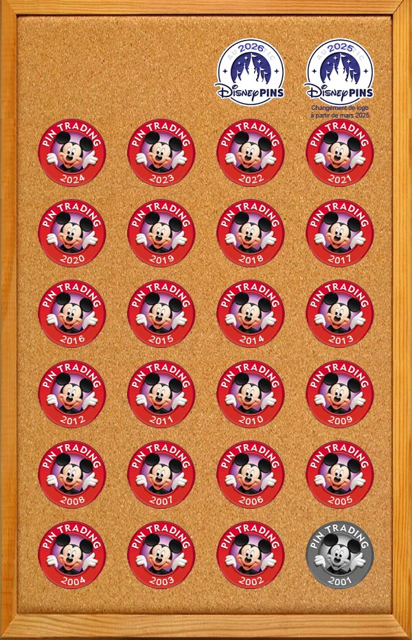 tableau archives pin's par années